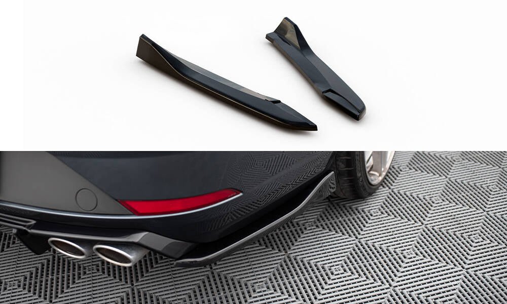Maxton Design - Heck Ansatz Flaps Diffusor V3 für Seat Leon Cupra Mk3 FL Sportstourer - Aerowerk.