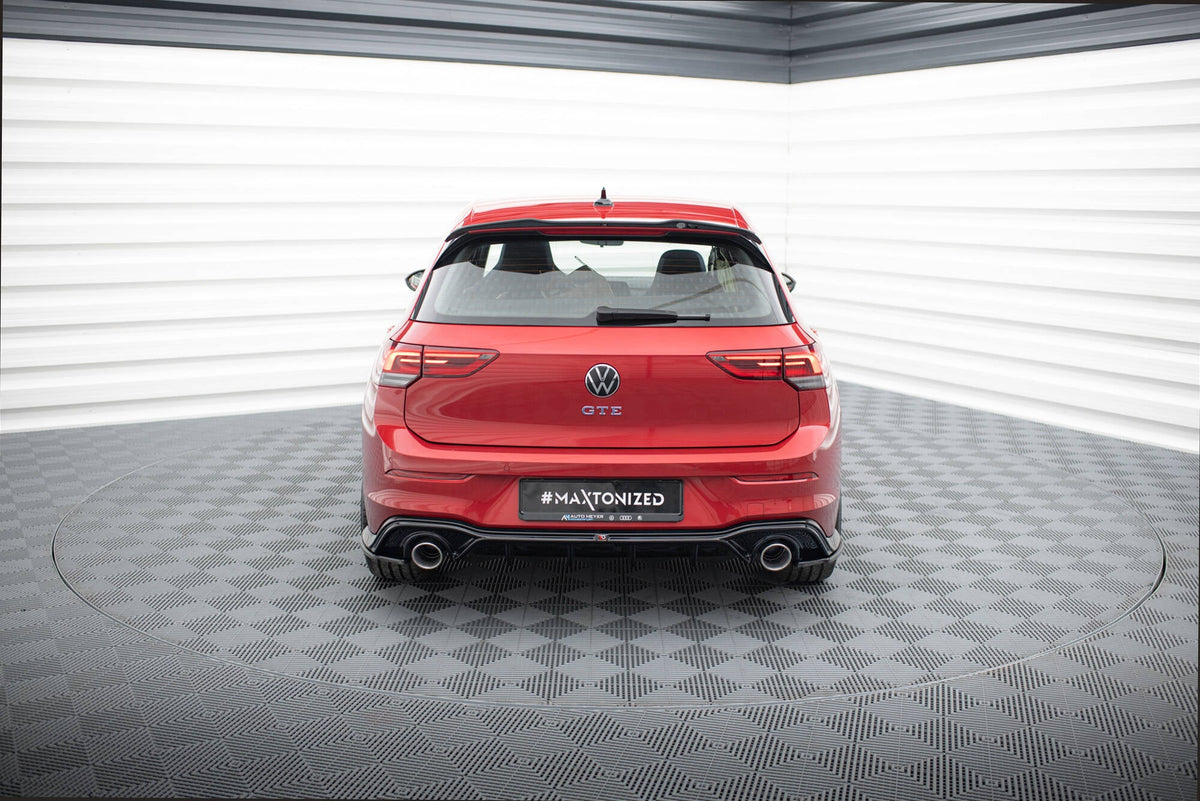 Maxton Design - Heck Ansatz Flaps Diffusor V3 für VW Golf GTI Mk8 - Aerowerk.