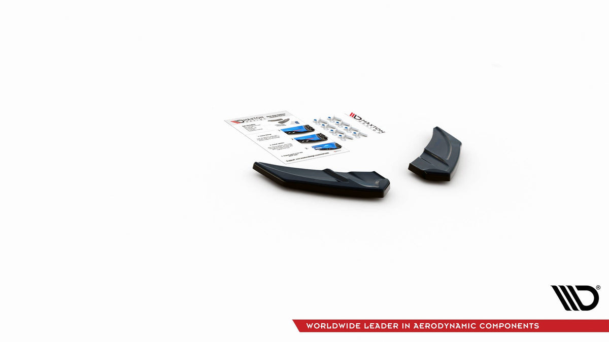 Maxton Design - Heck Ansatz Flaps Diffusor V3 für VW Golf R Mk7 - Aerowerk.