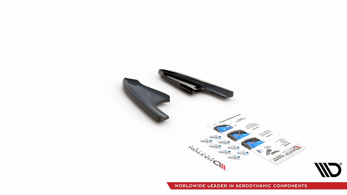 Maxton Design - Heck Ansatz Flaps Diffusor V3 für VW Golf R Mk8 Facelift - Aerowerk.