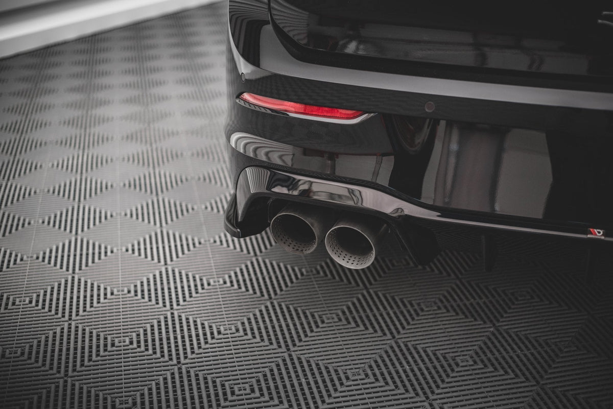Maxton Design - Heck Ansatz Flaps Diffusor V3 für VW Golf R Mk8 Facelift - Aerowerk.