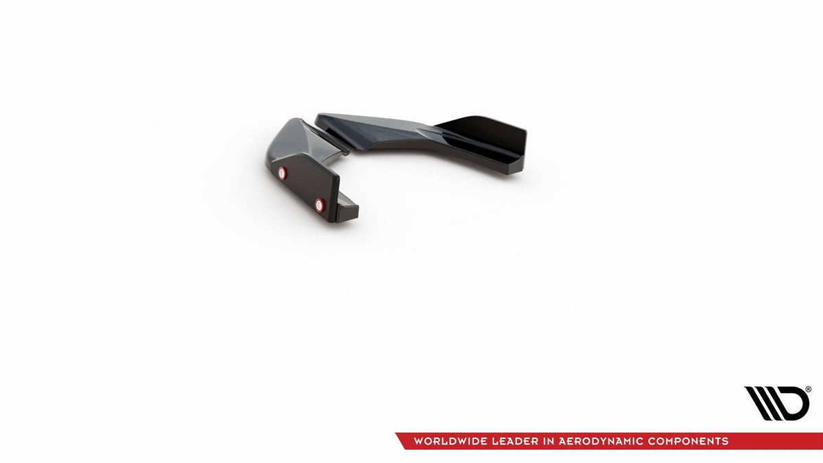 Maxton Design - Heck Ansatz Flaps Diffusor V4 + Flaps für VW Golf GTI / GTE Mk8 - Aerowerk.