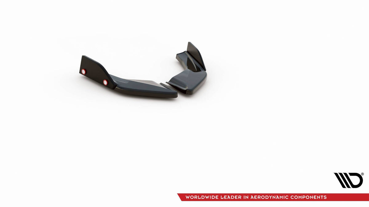 Maxton Design - Heck Ansatz Flaps Diffusor V4 + Flaps für VW Golf GTI / GTE Mk8 - Aerowerk.