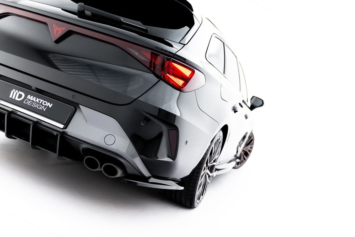 Maxton Design - Heck Ansatz Flaps Diffusor V4 für Cupra Leon ST Mk1 Facelift - Aerowerk.