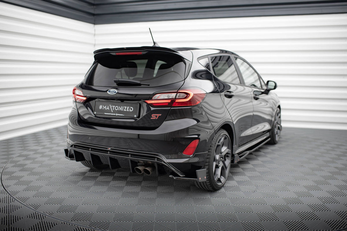 Maxton Design - Heck Ansatz Flaps Diffusor V4 für + Flaps Ford Fiesta ST Mk8 - Aerowerk.