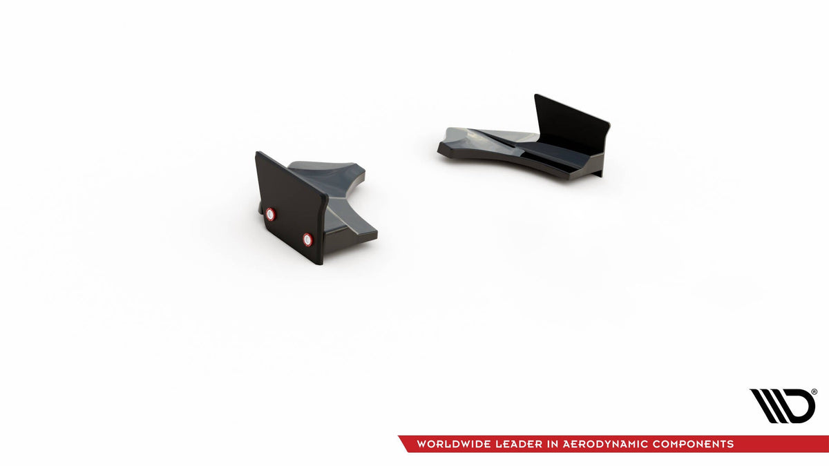 Maxton Design - Heck Ansatz Flaps Diffusor V4 für + Flaps Ford Fiesta ST Mk8 - Aerowerk.