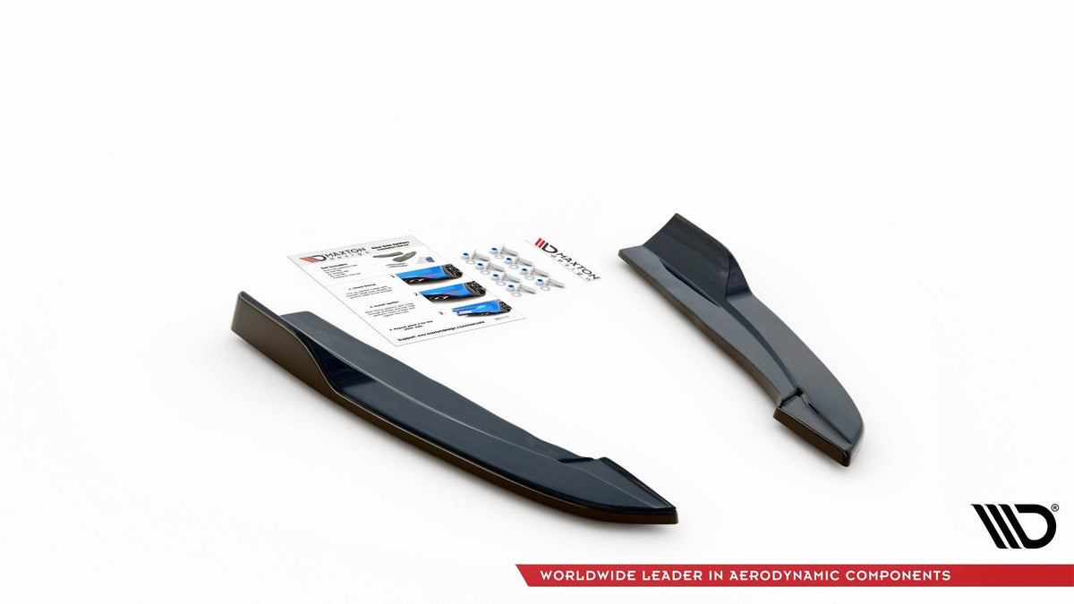 Maxton Design - Heck Ansatz Flaps Diffusor V4 für (Für Diffusor ) Ford Focus ST - Line Kombi Mk4 - Aerowerk.