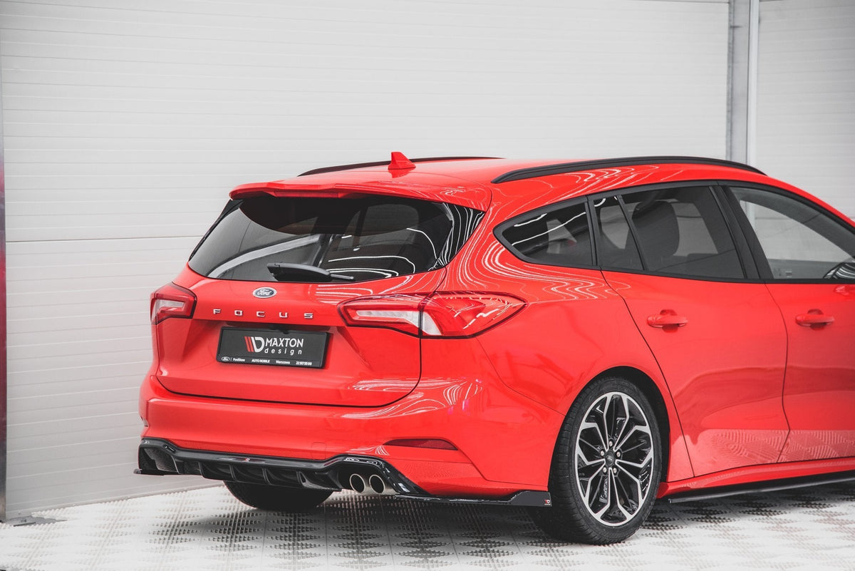 Maxton Design - Heck Ansatz Flaps Diffusor V4 für (Für Diffusor ) Ford Focus ST - Line Kombi Mk4 - Aerowerk.