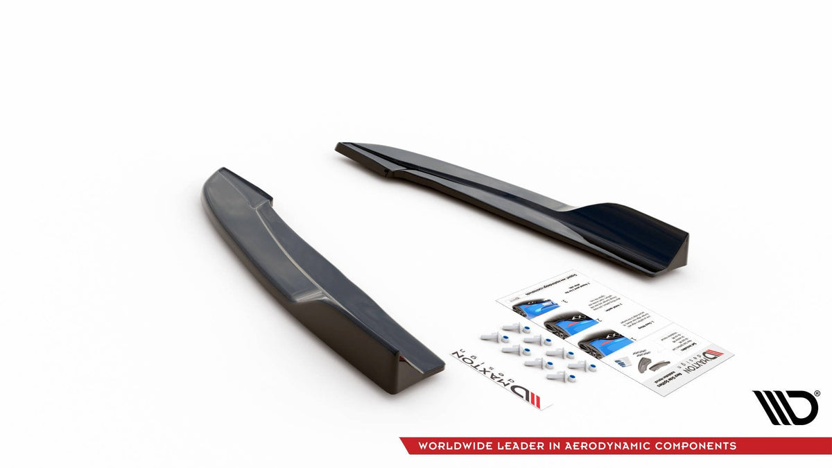 Maxton Design - Heck Ansatz Flaps Diffusor V4 für (Für Diffusor ) Ford Focus ST - Line Kombi Mk4 - Aerowerk.