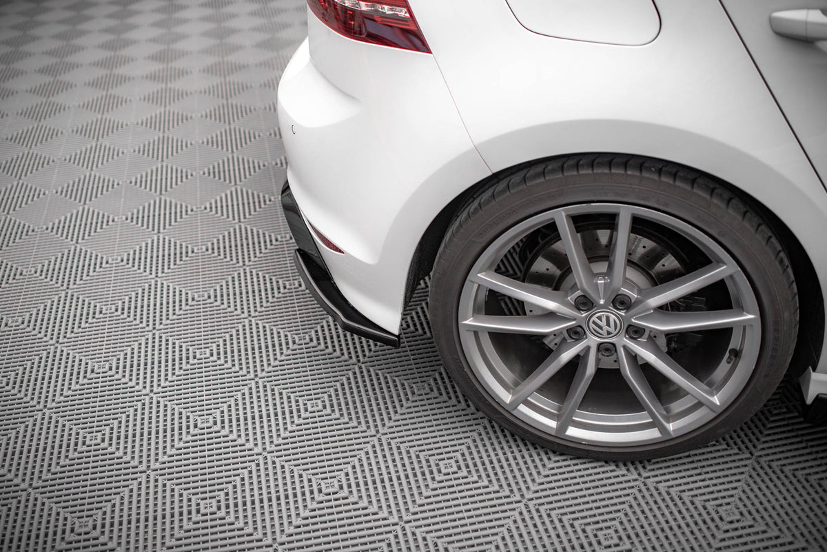 Maxton Design - Heck Ansatz Flaps Diffusor V4 für VW Golf R Mk7 - Aerowerk.