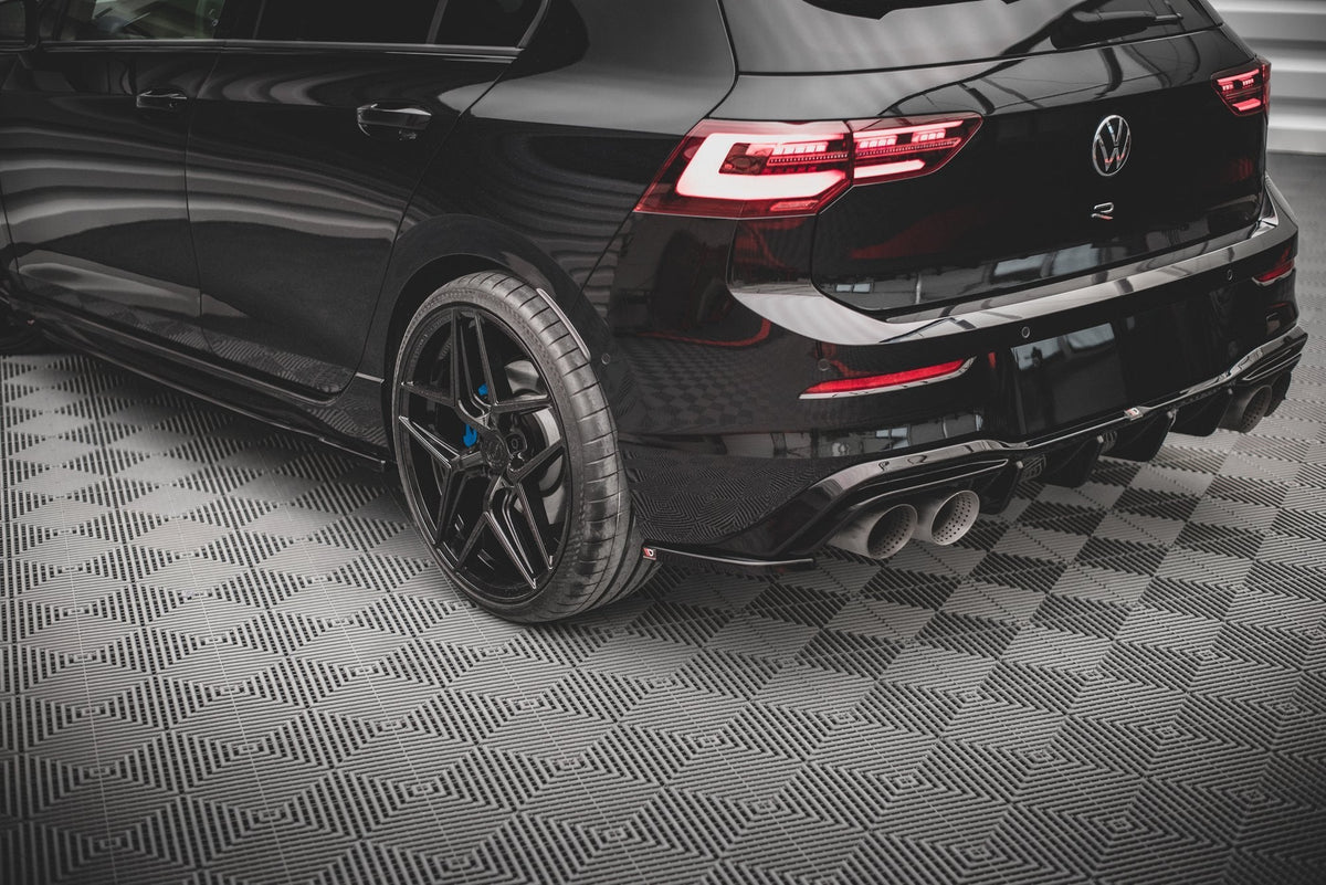 Maxton Design - Heck Ansatz Flaps Diffusor V4 für VW Golf R Mk8 Facelift - Aerowerk.