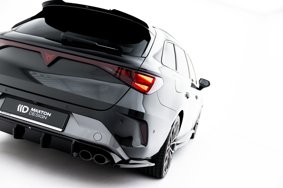 Maxton Design - Heck Ansatz Flaps Diffusor V5 für Cupra Leon ST Mk1 Facelift - Aerowerk.