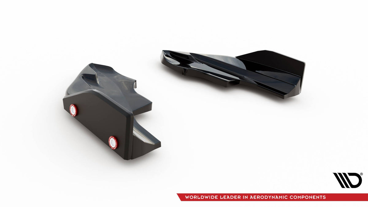 Maxton Design - Heck Ansatz Flaps Diffusor V6 + Flaps für VW Golf R Mk8 Facelift - Aerowerk.
