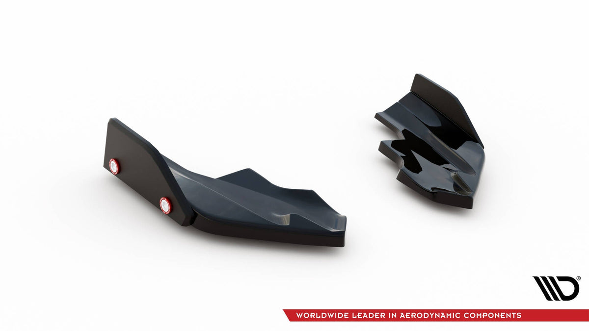 Maxton Design - Heck Ansatz Flaps Diffusor V6 + Flaps für VW Golf R Mk8 Facelift - Aerowerk.