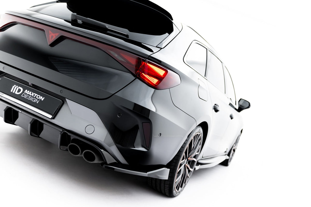 Maxton Design - Heck Ansatz Flaps Diffusor V6 für Cupra Leon ST Mk1 Facelift - Aerowerk.