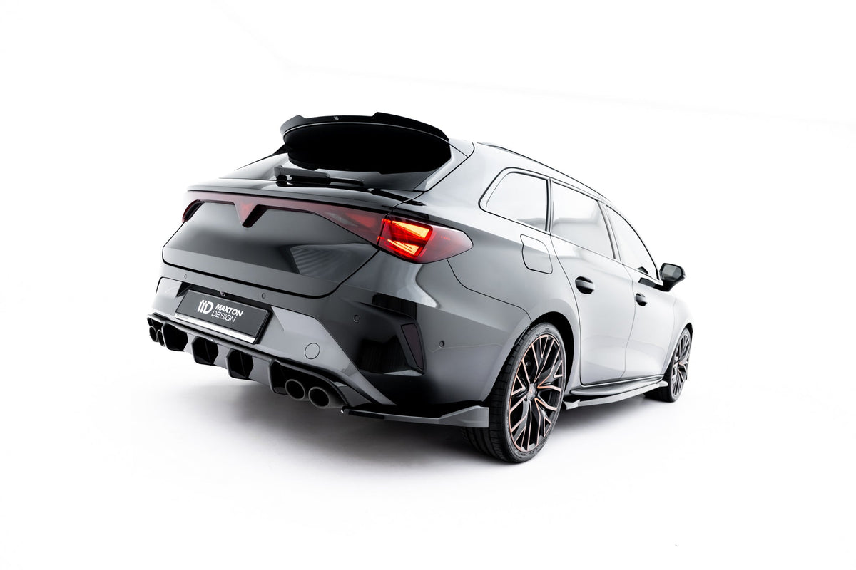 Maxton Design - Heck Ansatz Flaps Diffusor V6 für Cupra Leon ST Mk1 Facelift - Aerowerk.