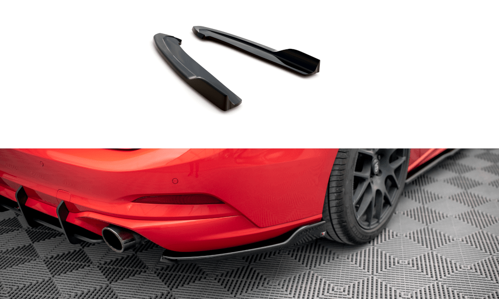 Maxton Design - Heck Ansatz Flaps Diffusor V6 für Ford Focus Kombi ST Mk4 - Aerowerk.