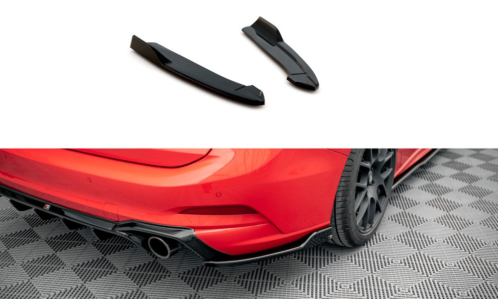 Maxton Design - Heck Ansatz Flaps Diffusor V8 für Ford Focus Kombi ST Mk4 - Aerowerk.