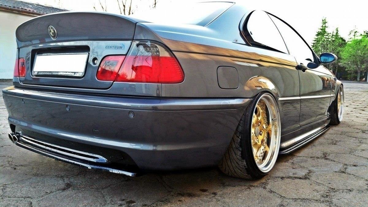 Maxton Design - Heckansatz / Diffusor für BMW 3er E46 Coupe M - Paket - Aerowerk.