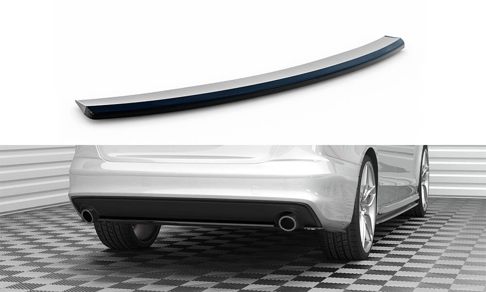 Maxton Design - Heckansatz für Audi A4 S - Line B8 Facelift - Aerowerk.