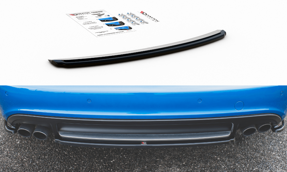 Maxton Design - Heckansatz für Audi S4 / A4 S - Line B8 Limousine - Aerowerk.