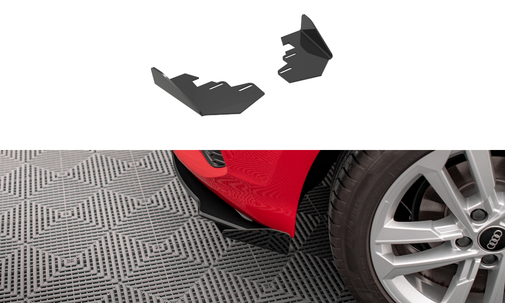 Maxton Design - Hintere Seiten Flaps für Audi A3 Sportback 8Y - Aerowerk.