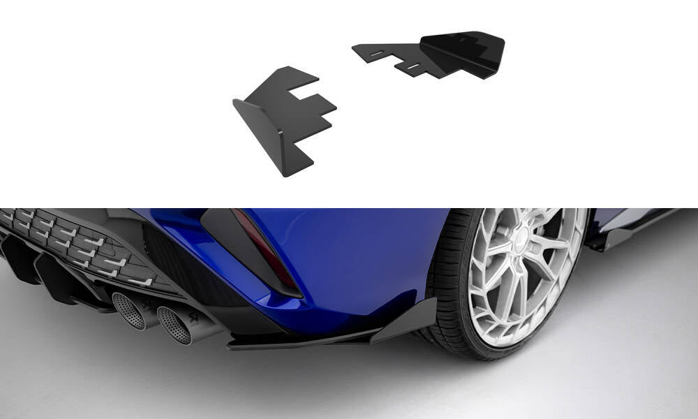 Maxton Design - Hintere Seiten Flaps für Audi S3 Limousine 8Y Facelift - Aerowerk.