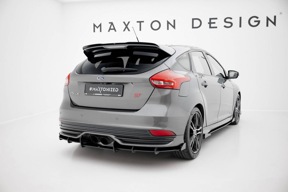 Maxton Design - Hintere Seiten Flaps für Ford Focus ST Mk3 Facelift - Aerowerk.