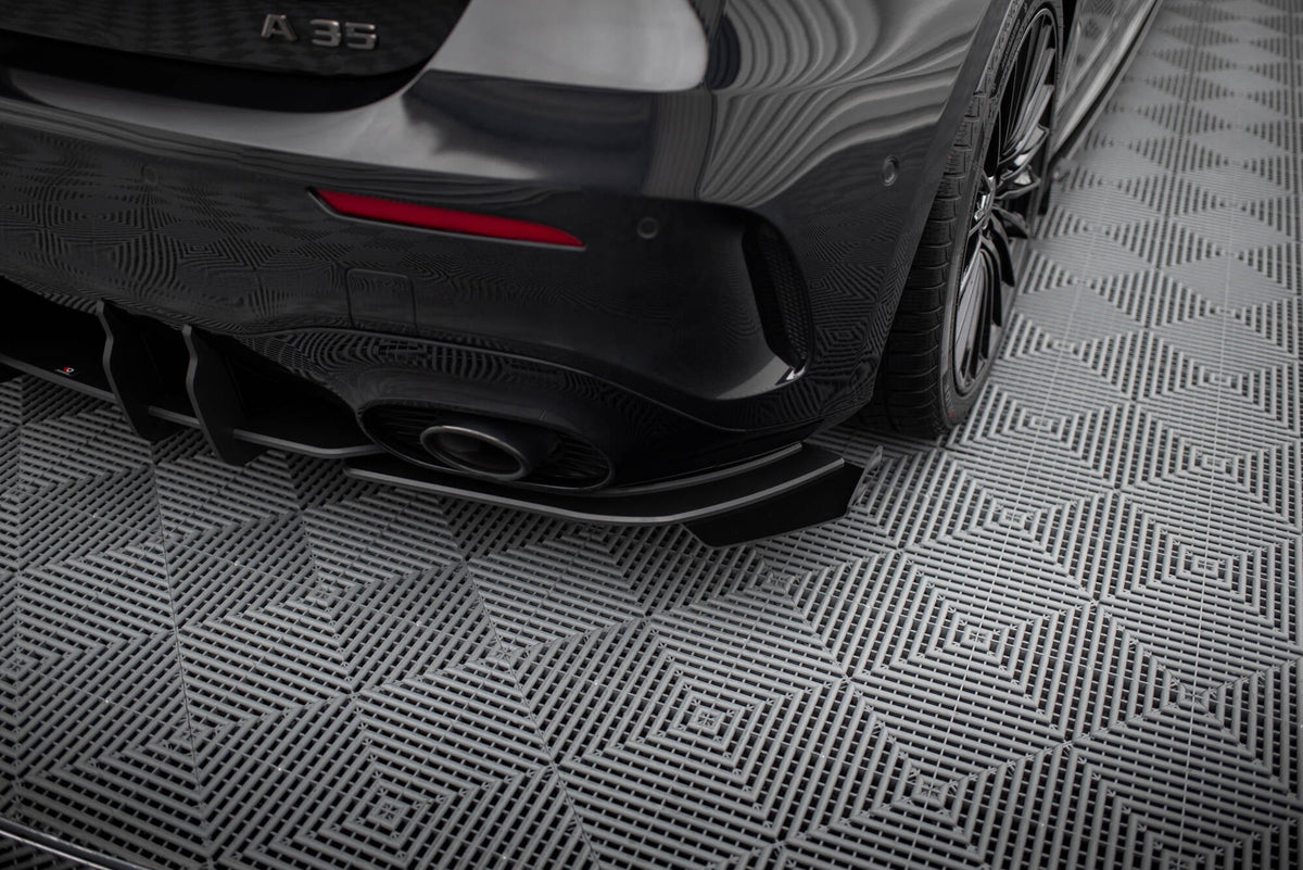 Maxton Design - Hintere Seiten Flaps für Mercedes - AMG A35 Hatchback W177 - Aerowerk.