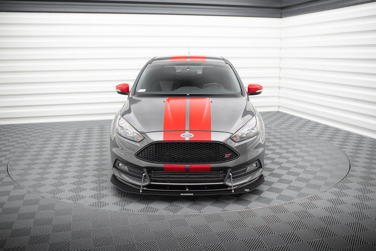 Maxton Design - Hybrid Frontlippe V1 für Ford Focus ST Mk3 FL - Aerowerk.
