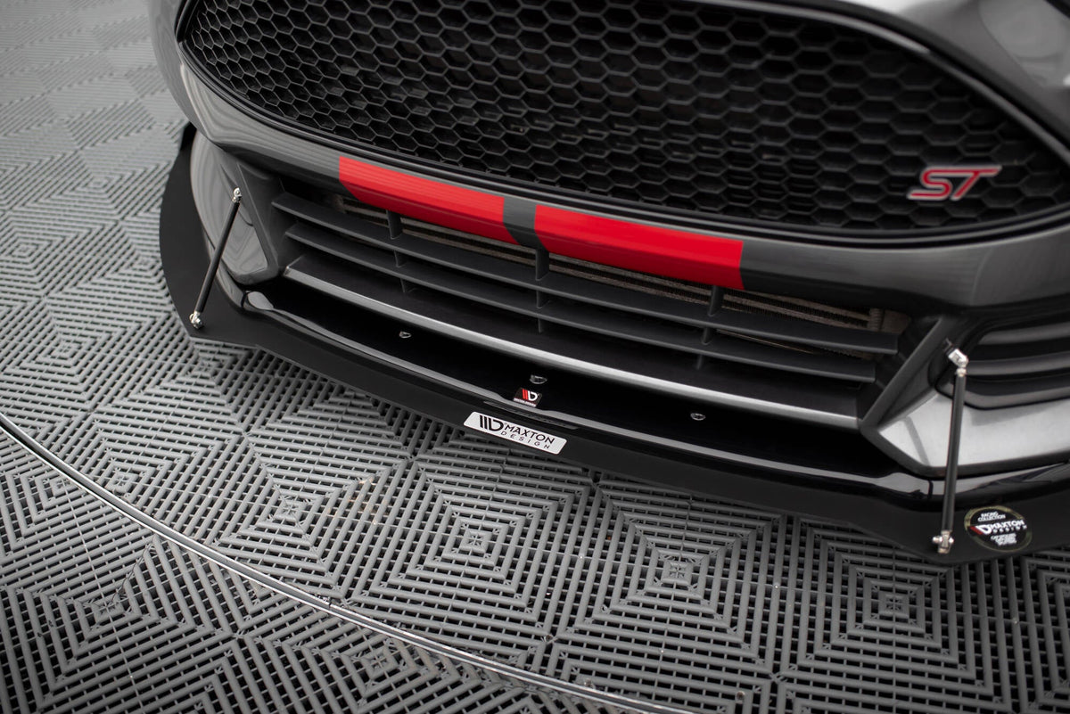Maxton Design - Hybrid Frontlippe V2 für Ford Focus ST Mk3 FL - Aerowerk.