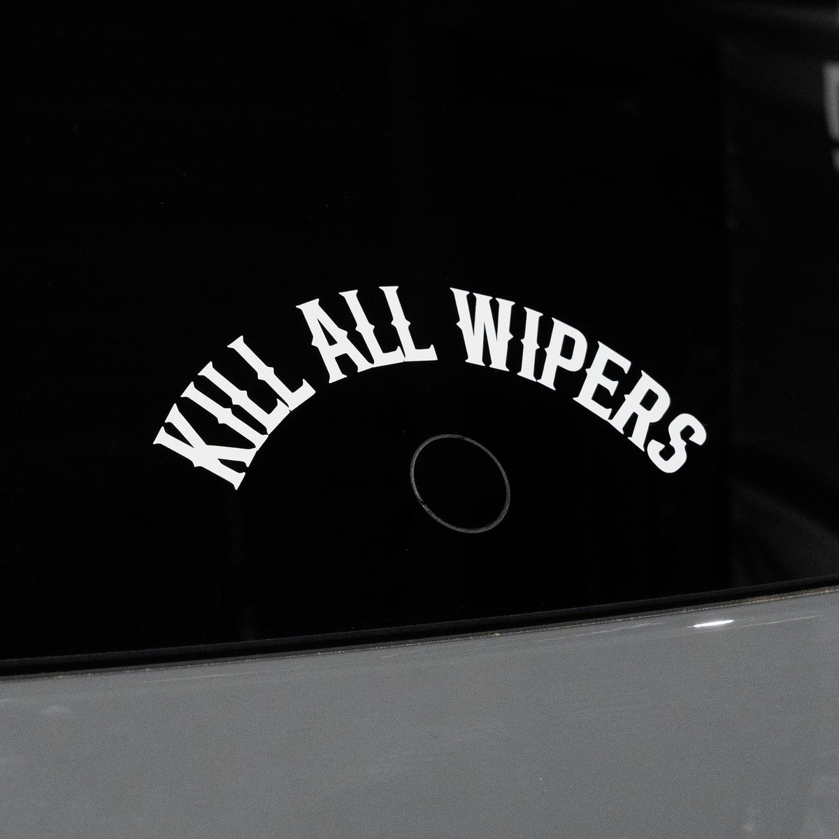 KILL ALL WIPERS STICKER - Aerowerk.