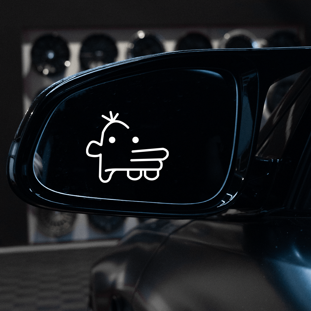 MIRROR STICKER MANNI - Aerowerk.
