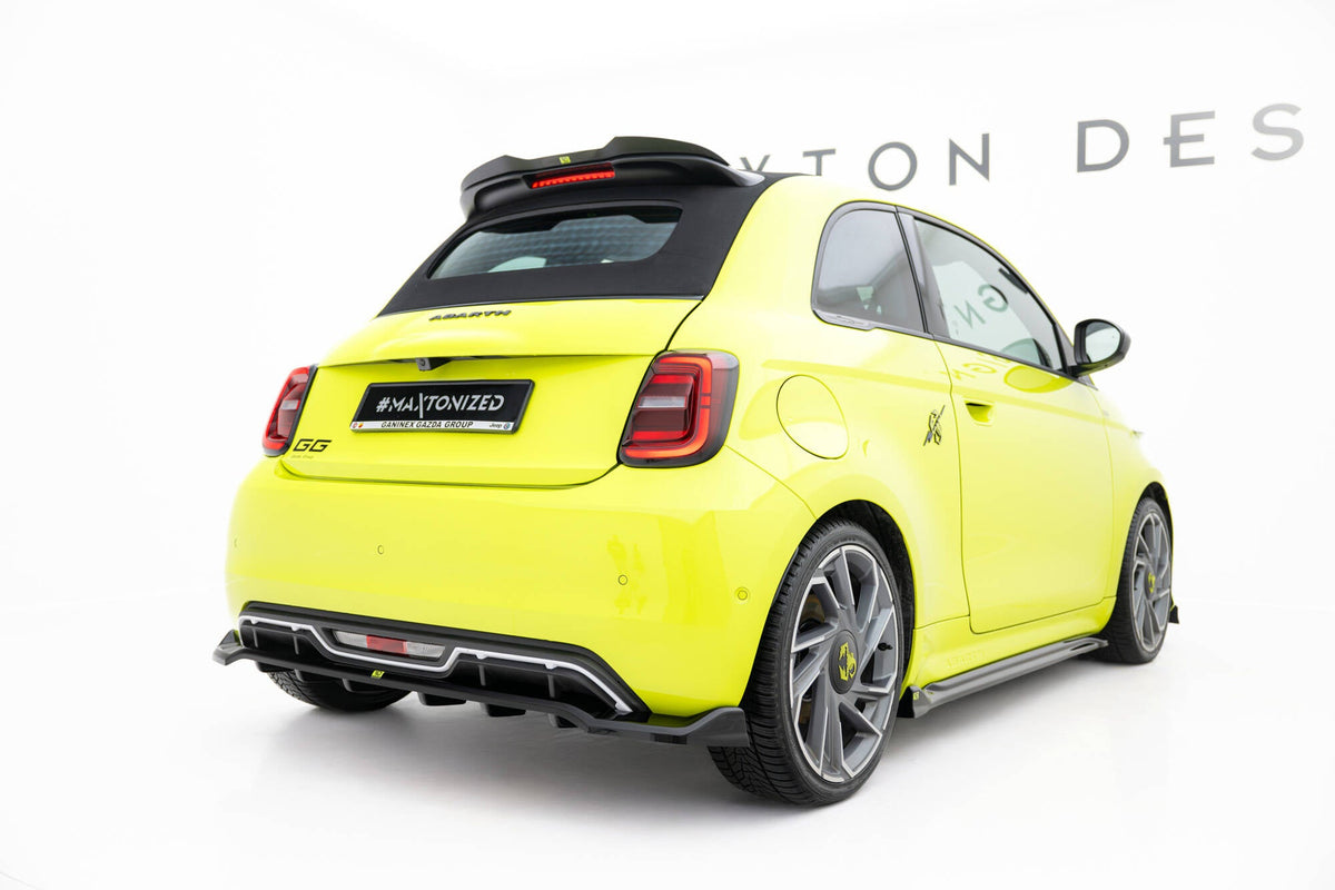 Maxton Design - Mittlerer Cup Diffusor DTM Look Heck Ansatz für Abarth 500e - Aerowerk.