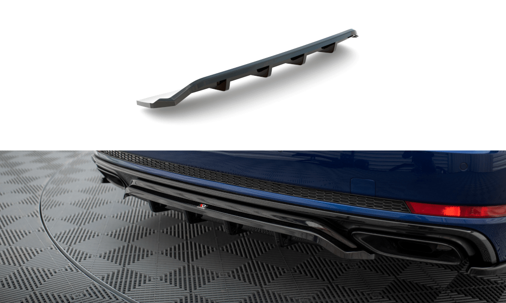 Maxton Design - Mittlerer Cup Diffusor DTM Look Heck Ansatz für Audi A4 Competition B9 - Aerowerk.