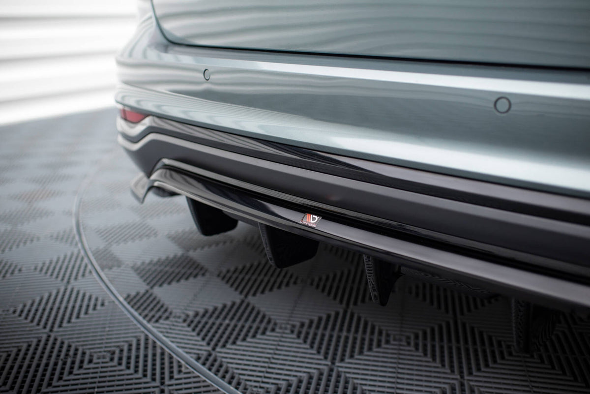 Maxton Design - Mittlerer Cup Diffusor DTM Look Heck Ansatz für Audi A6 Allroad C8 - Aerowerk.