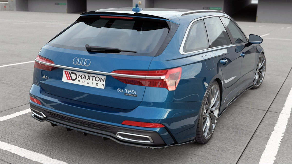 Maxton Design - Mittlerer Cup Diffusor DTM Look Heck Ansatz für Audi A6 S - Line C8 - Aerowerk.
