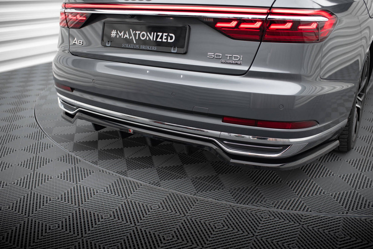 Maxton Design - Mittlerer Cup Diffusor DTM Look Heck Ansatz für Audi A8 D5 - Aerowerk.
