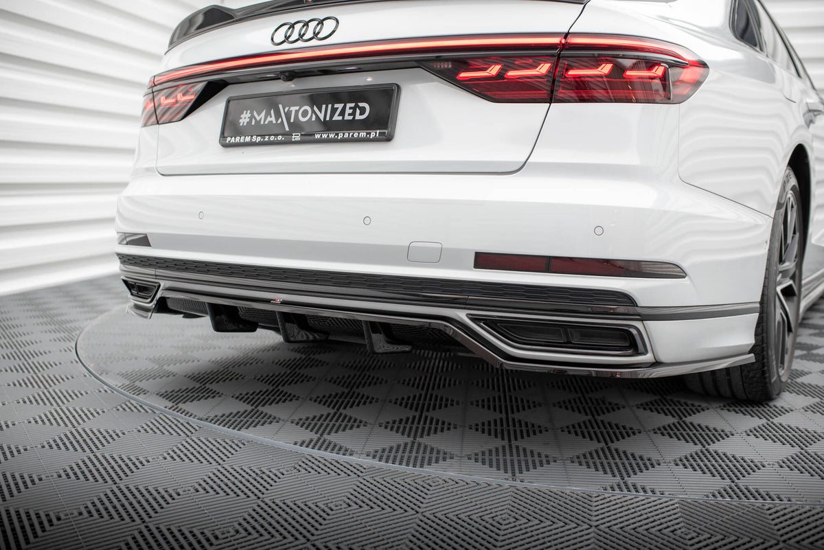 Maxton Design - Mittlerer Cup Diffusor DTM Look Heck Ansatz für Audi A8 S - Line D5 - Aerowerk.