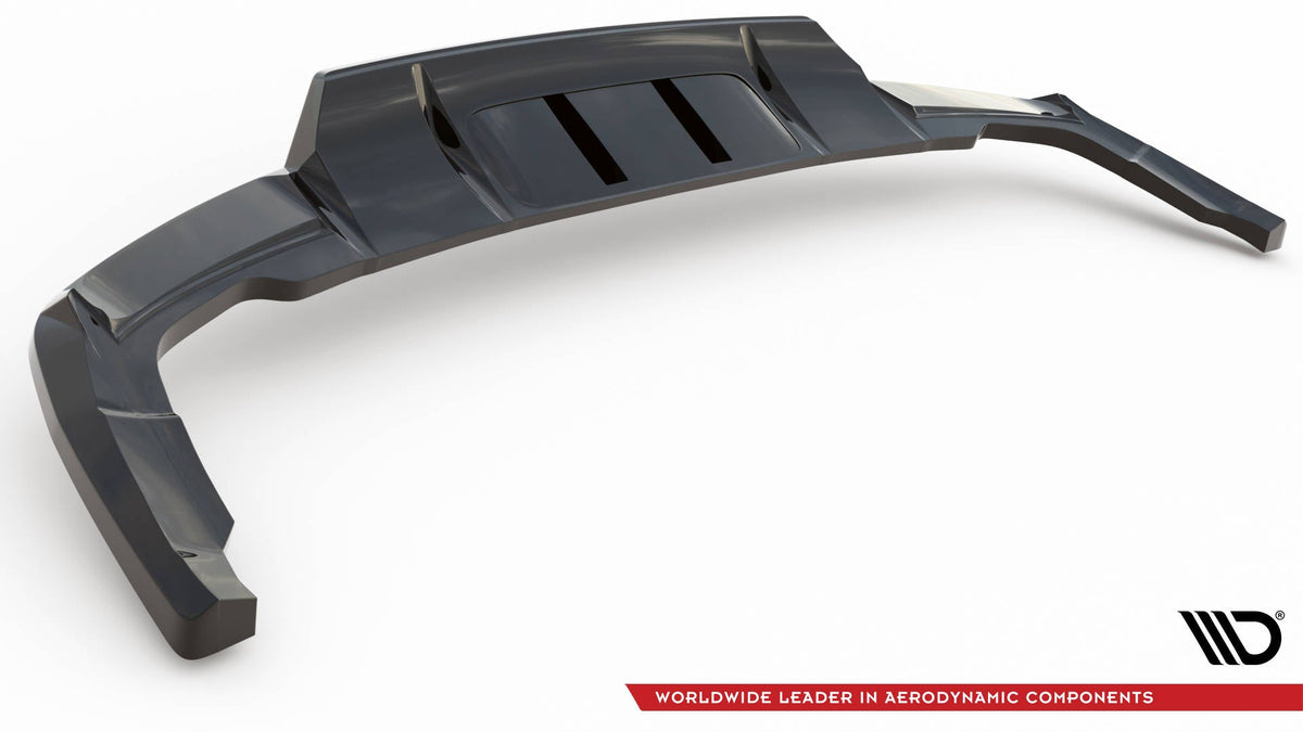 Maxton Design - Mittlerer Cup Diffusor DTM Look Heck Ansatz für Audi Q5 S - Line SUV Mk2 Facelift - Aerowerk.
