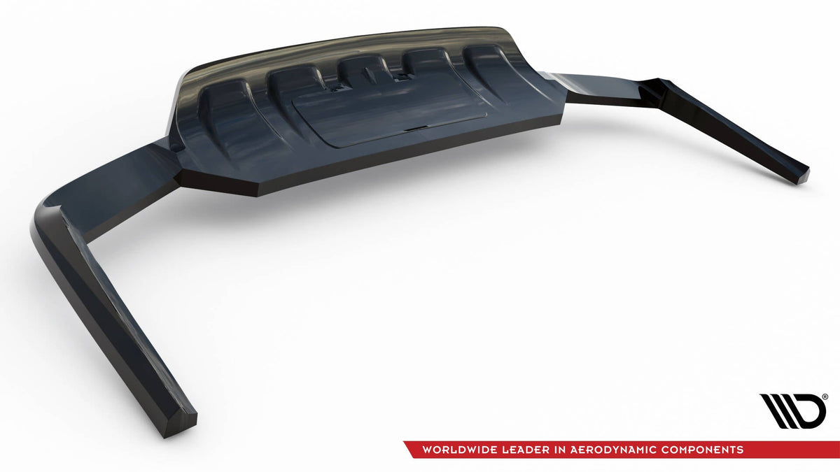 Maxton Design - Mittlerer Cup Diffusor DTM Look Heck Ansatz für Audi Q7 Mk2 - Aerowerk.