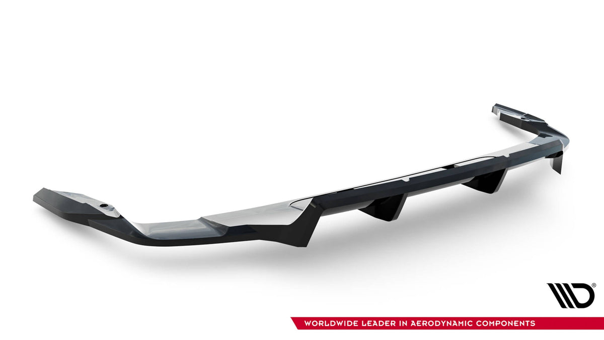 Maxton Design - Mittlerer Cup Diffusor DTM Look Heck Ansatz für Audi Q7 S - Line Mk2 Facelift 2 - Aerowerk.