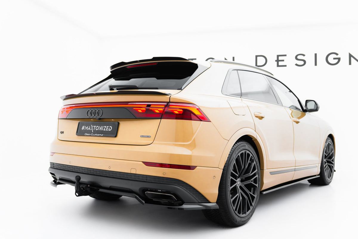 Maxton Design - Mittlerer Cup Diffusor DTM Look Heck Ansatz für Audi Q8 Mk1 Facelift - Aerowerk.