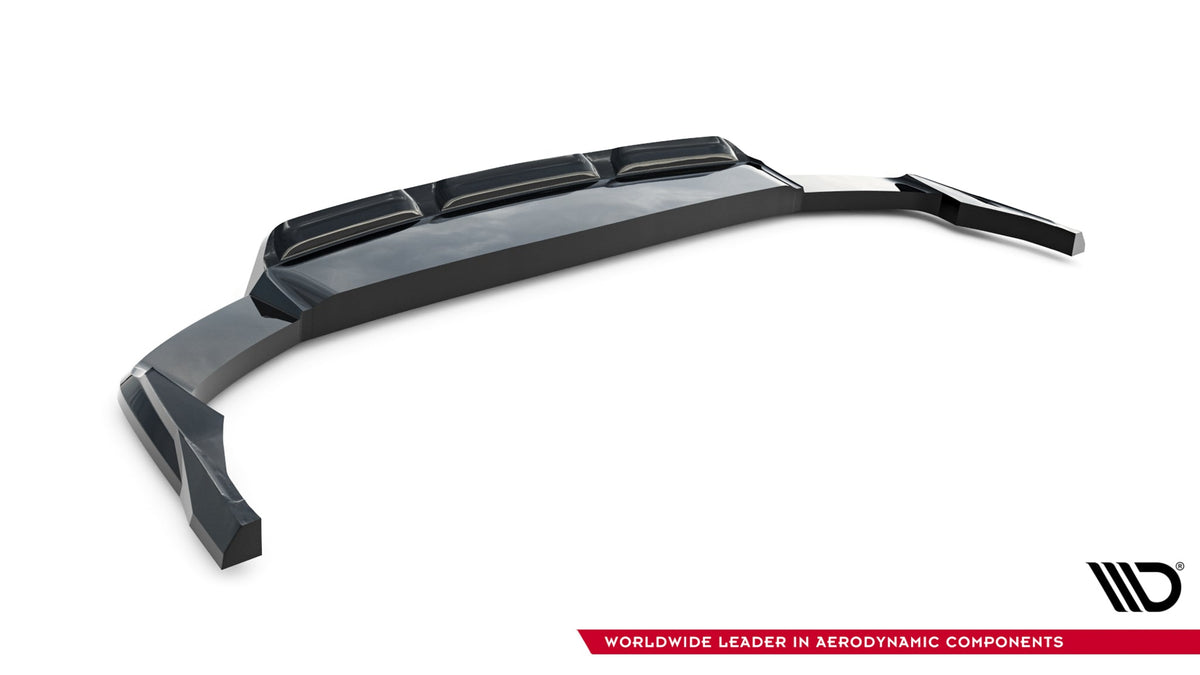 Maxton Design - Mittlerer Cup Diffusor DTM Look Heck Ansatz für Audi Q8 Mk1 Facelift - Aerowerk.
