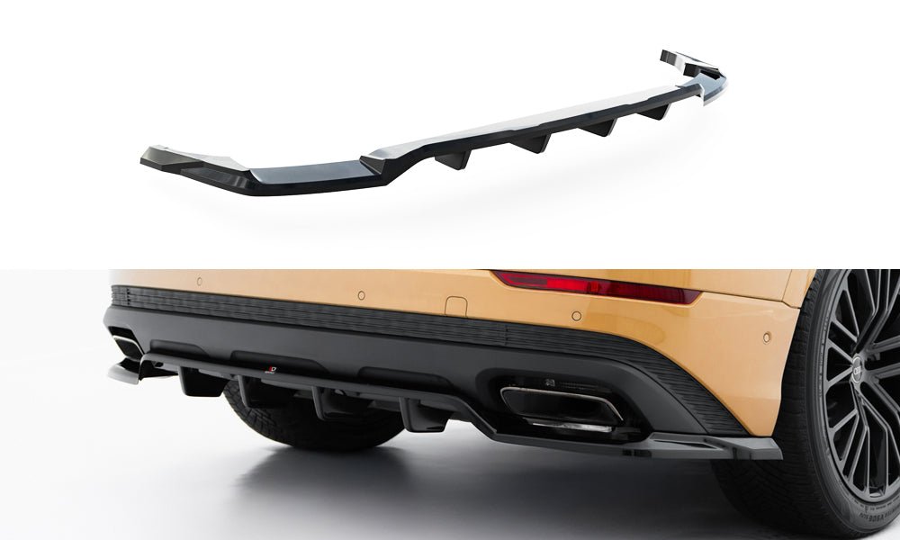 Maxton Design - Mittlerer Cup Diffusor DTM Look Heck Ansatz für Audi Q8 Mk1 Facelift - Aerowerk.