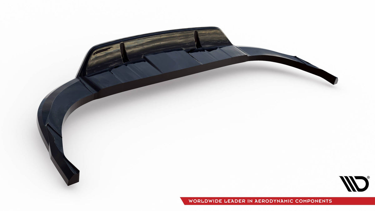 Maxton Design - Mittlerer Cup Diffusor DTM Look Heck Ansatz für Audi Q8 S - Line Mk1 - Aerowerk.