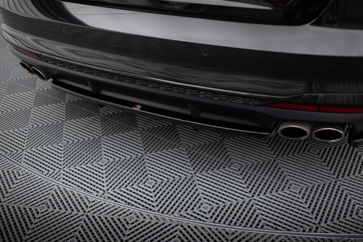 Maxton Design - Mittlerer Cup Diffusor DTM Look Heck Ansatz für Audi S4 B9 Facelift - Aerowerk.