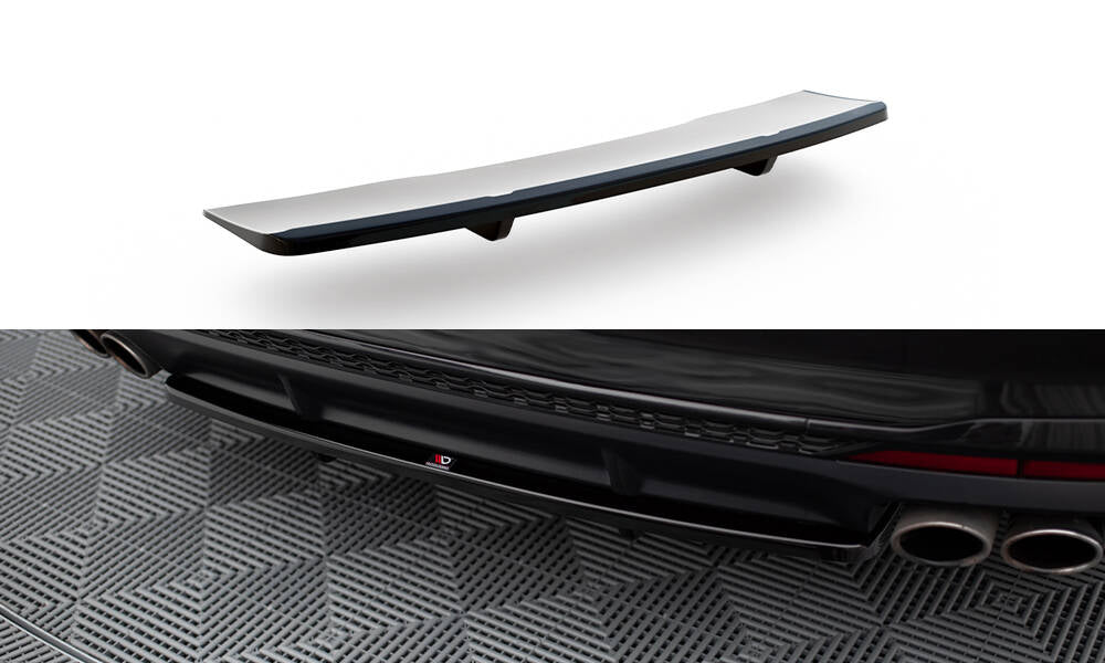 Maxton Design - Mittlerer Cup Diffusor DTM Look Heck Ansatz für Audi S4 B9 Facelift - Aerowerk.