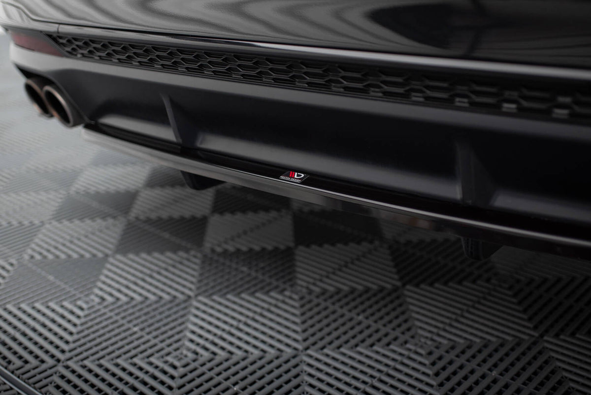 Maxton Design - Mittlerer Cup Diffusor DTM Look Heck Ansatz für Audi S4 B9 Facelift - Aerowerk.