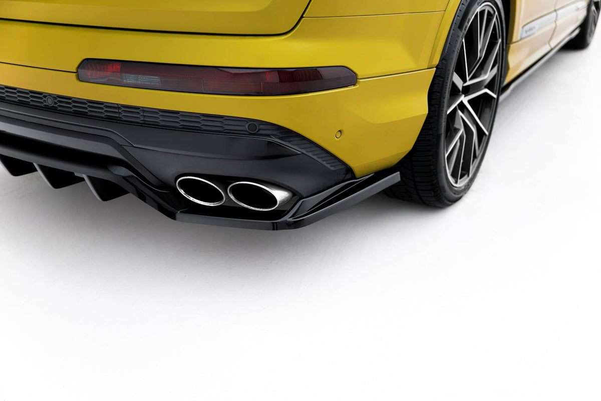 Maxton Design - Mittlerer Cup Diffusor DTM Look Heck Ansatz für Audi SQ7 Mk2 (4M) Facelift - Aerowerk.